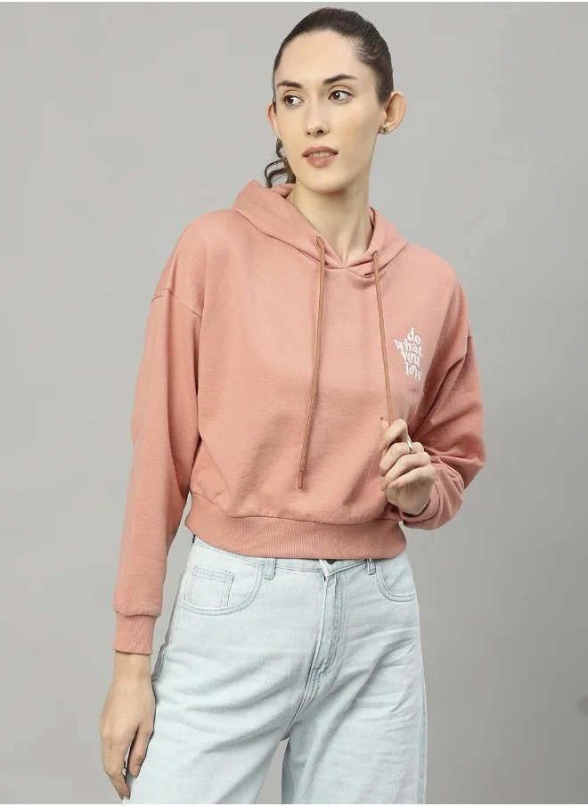 Hubberholme Rose Pink Sweatshirt For Women