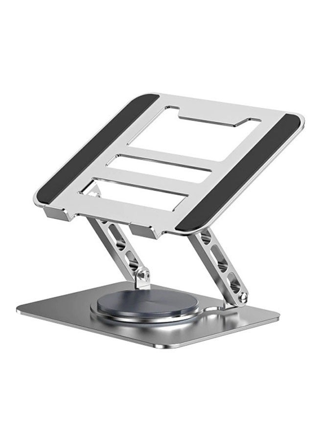 Generic Adjustable Laptop Stand with 360 Rotating Base Foldable Notebook Computer Holder  - Image 1