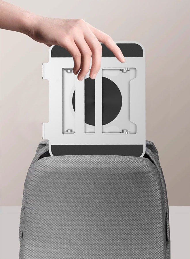 Generic Adjustable Laptop Stand with 360 Rotating Base Foldable Notebook Computer Holder  - Image 3