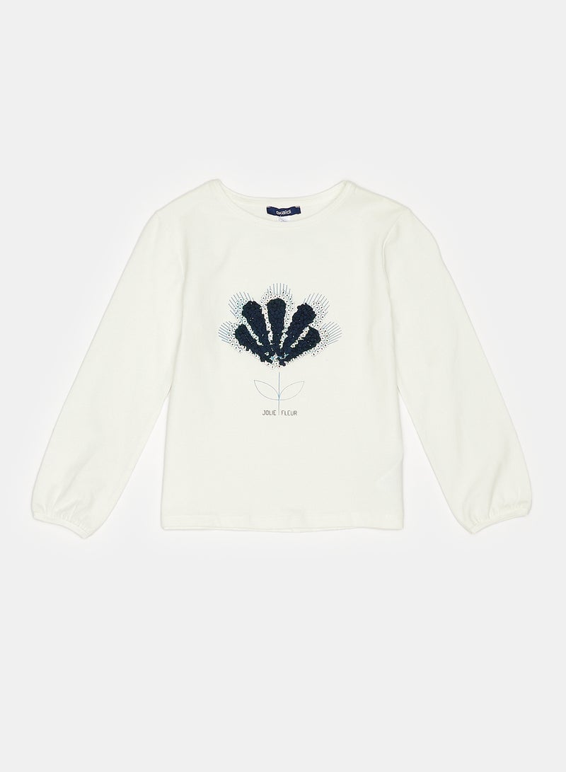 Okaidi Girls T-Shirt - Image 1