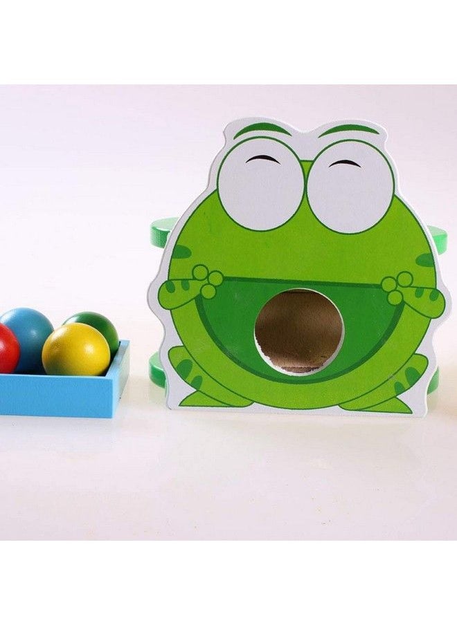Skywalk - Wooden Hammer And Peg Toy Frog Pounding Bench Toy Educational Toy For Toddlers Kids - Image 1