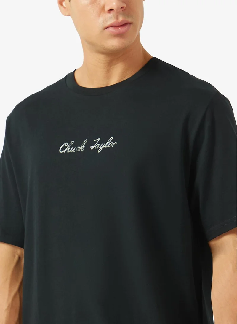 Converse CONVERSE BLACK Varsity Blues T-Shirt for Men | Best Price UAE