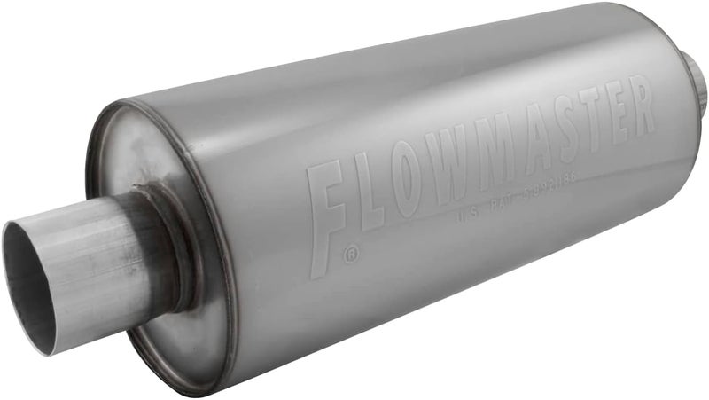 Flowmaster 12514310 DBX Muffler 2.50 In/2.50 Out 14 In. 304S - Image 1