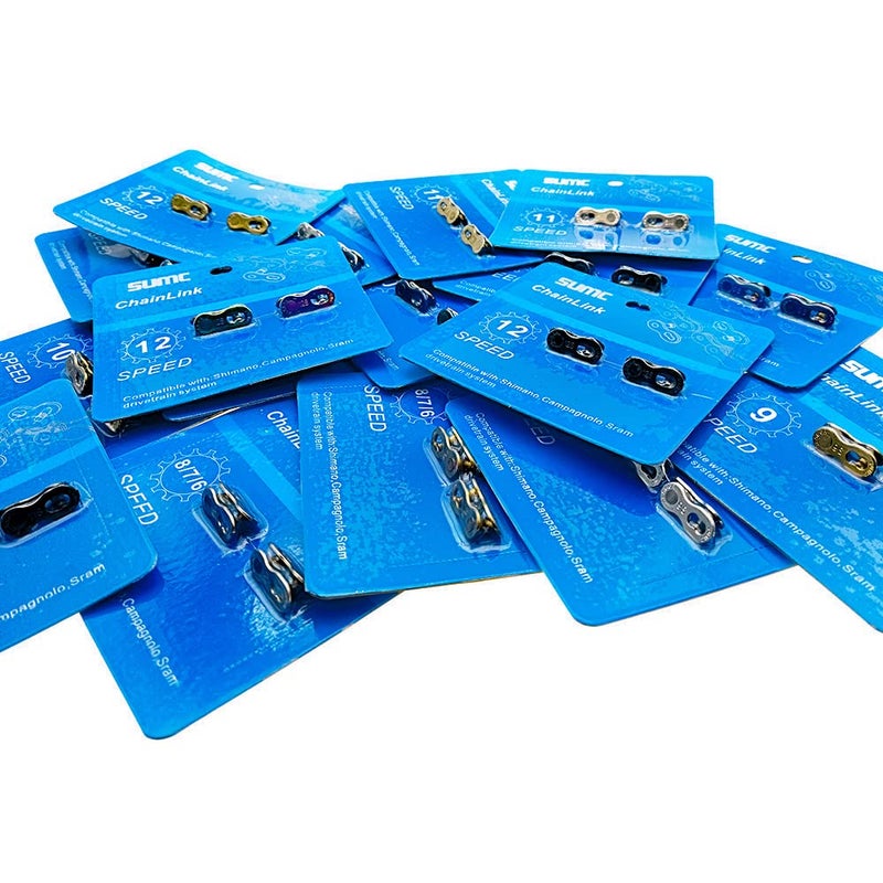 Bibike 6/7/8/9/10/11/12 Speed Quick Link 4 Pairs Reusable Bicycle Chain Link - Image 5