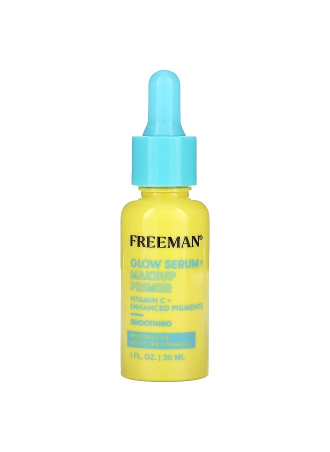 Freeman Beauty Freeman Beauty, Glow Serum + Makeup Primer, Smoothing, 1 fl oz (30 ml)  - Image 1