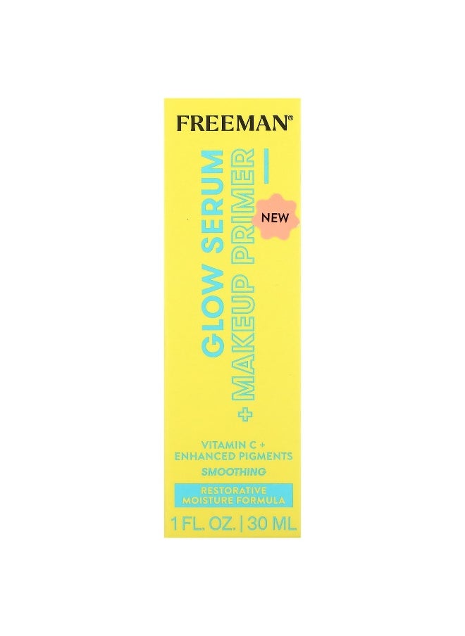 Freeman Beauty Freeman Beauty, Glow Serum + Makeup Primer, Smoothing, 1 fl oz (30 ml)  - Image 2