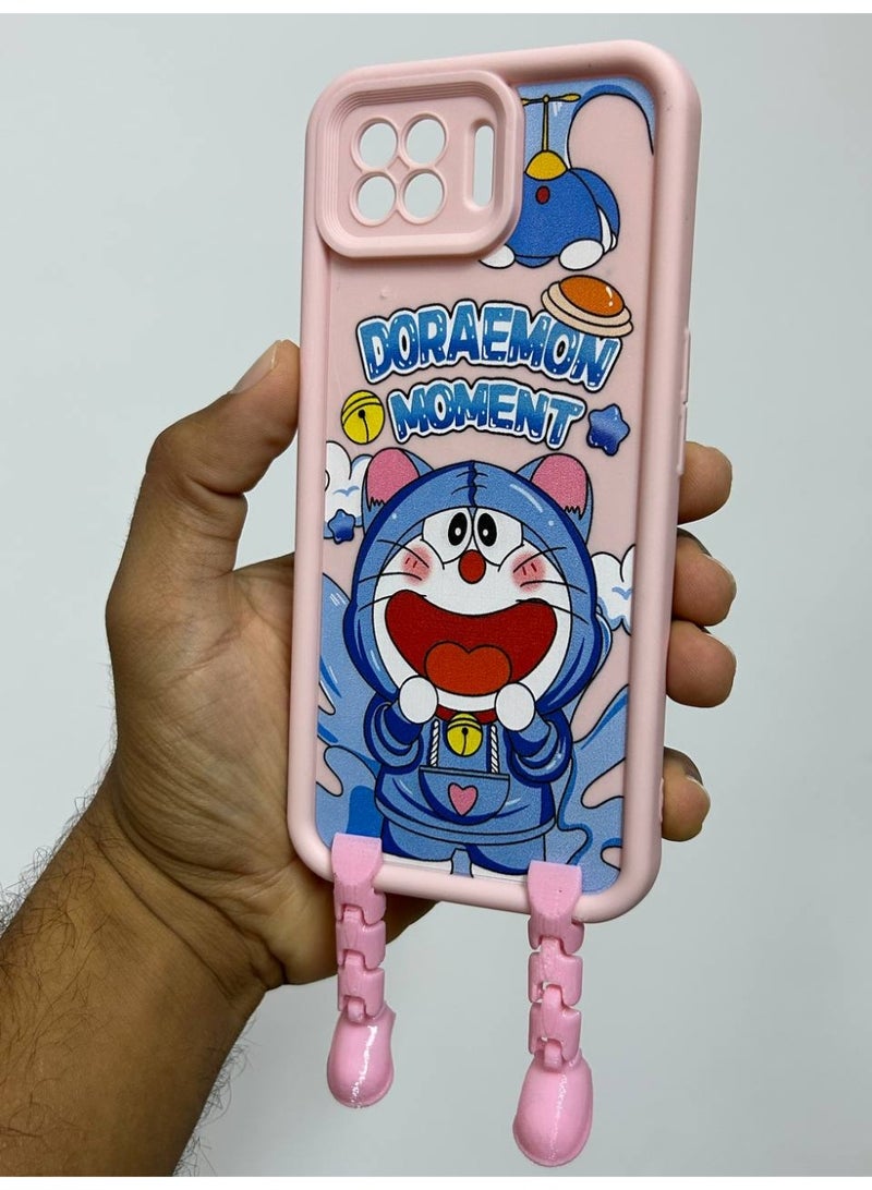 New Cartoon Design Doraemon Back Cover for Oppo A73 2020 - Image 4