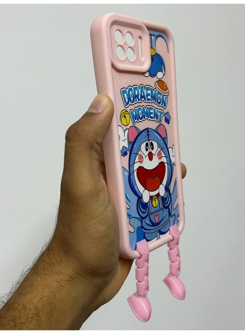 New Cartoon Design Doraemon Back Cover for Oppo A73 2020 - Image 1
