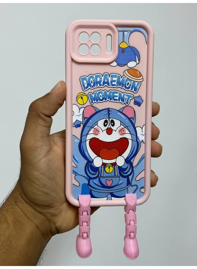 New Cartoon Design Doraemon Back Cover for Oppo A73 2020 - Image 5