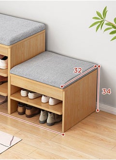 keke Step Model 2 and 3 Tier Multifunctional Shoe Cabinet Rack with Seat  - Image 3