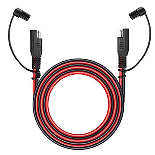 LIXINTIAN 14AWG SAE Extension Cord，SAE to SAE Extension Cable Quick Disconnect Wire Harness SAE Power Automotive Extension Cable with Waterproof Cap-2m/6.5ft - Image 1