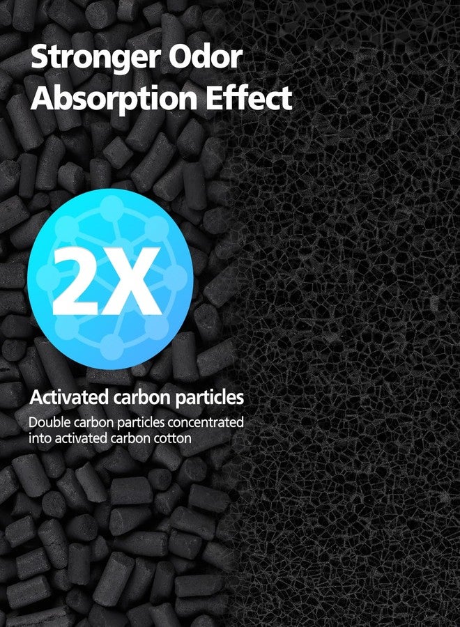 إيزينجو عبوتان من فلتر هواء HEPA BW302 متوافق مع جهاز تنقية الهواء LUNINO BW302، فلتر بديل ثلاثي المراحل لتنقية الهواء من وبر الحيوانات الأليفة والروائح والغبار والدخان، مناسب لأجهزة تنقية الهواء المنزلية LUNINO للغرف الكبيرة حتى 1200 قدم مربع - Image 5