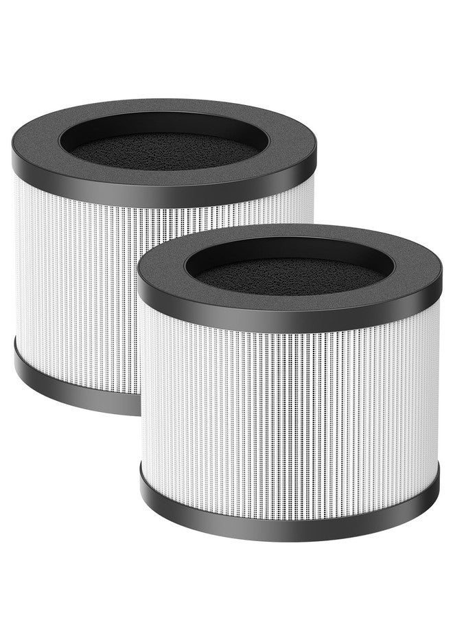 إيزينجو عبوتان من فلتر هواء HEPA BW302 متوافق مع جهاز تنقية الهواء LUNINO BW302، فلتر بديل ثلاثي المراحل لتنقية الهواء من وبر الحيوانات الأليفة والروائح والغبار والدخان، مناسب لأجهزة تنقية الهواء المنزلية LUNINO للغرف الكبيرة حتى 1200 قدم مربع - Image 1