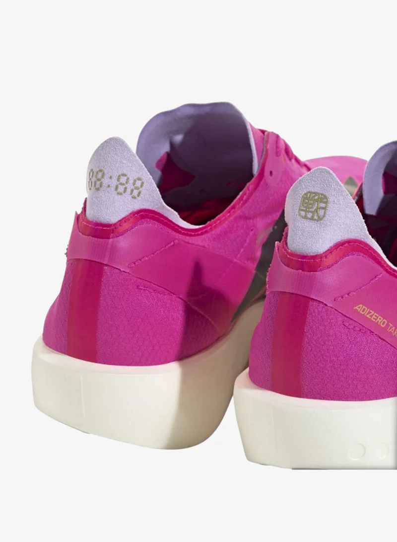 اديداس أحذية جري أديداس أديزيرو تاكومي سن  نسائية وردية