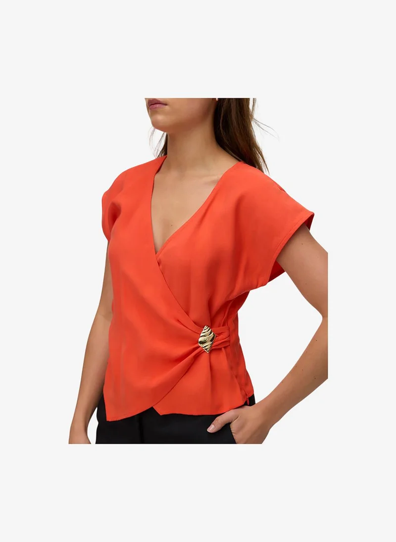 فيرو مودا Women's VMJULIETA Sleeveless Woven Top
