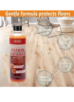WILLIAM WEIR Floor Cleaner，Concentrated Floor Cleaner Multipurpose Liquid Cleaner for Wood Laminate Vinyl Bamboo Hardwood Cleaning Mopping-300ml  - Image 2