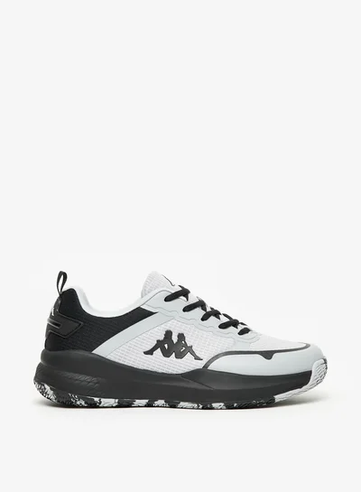 كابا Mens' Logo Detail Shoes with Lace-Up Closure