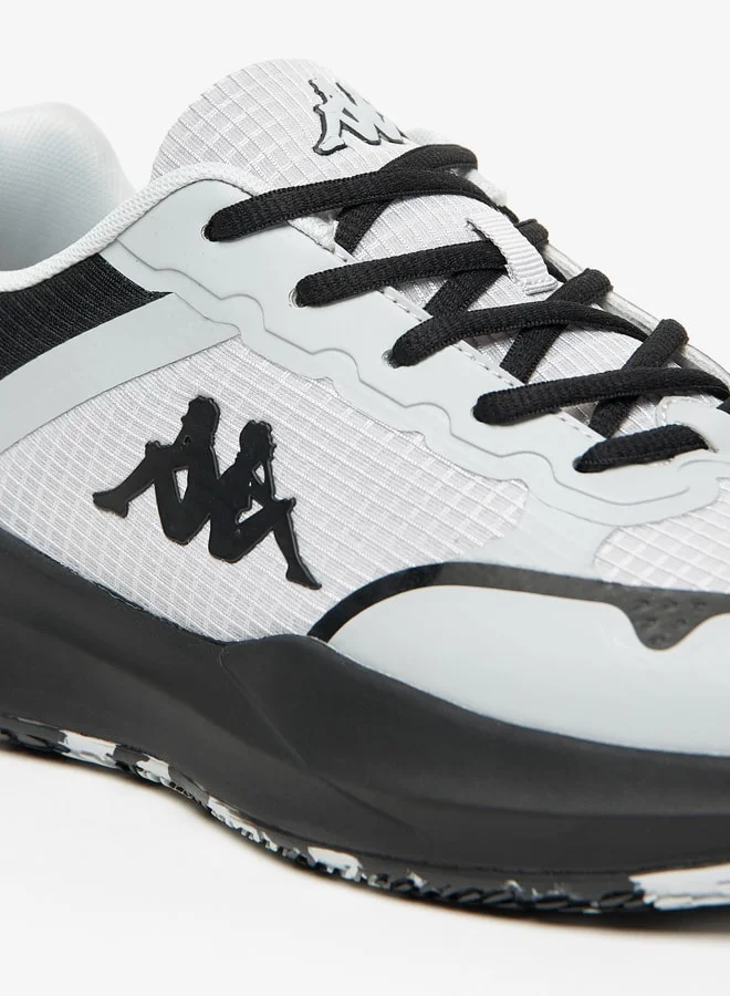 كابا Mens' Logo Detail Shoes with Lace-Up Closure