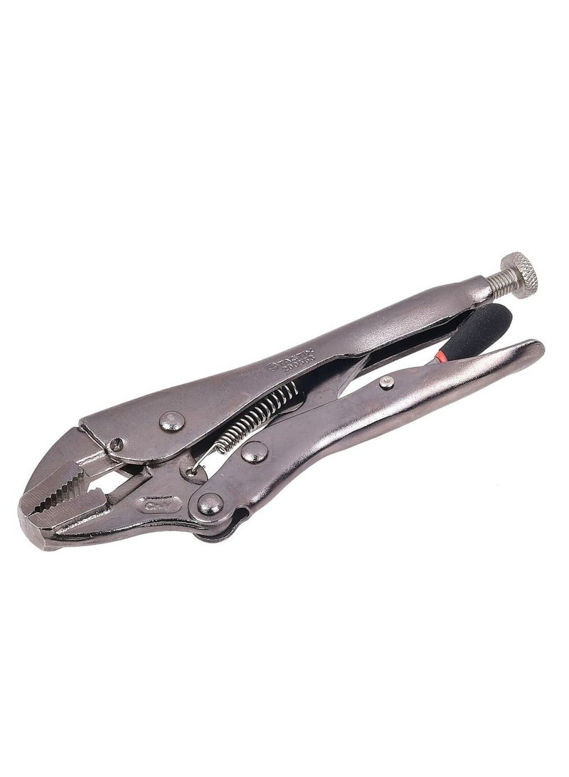 Tactix Straight Jaw Locking Plier Silver 7inch - Image 2