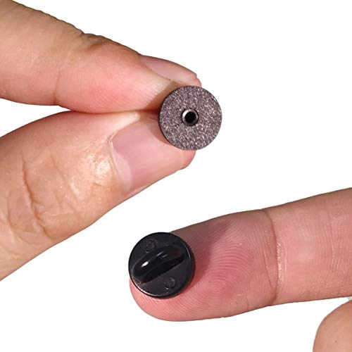 TTSAM 100pcs PVC Rubber Pin Backs, Rubber Lapel Pin Backs for Replacement Uniform Badge(Black) - Image 4