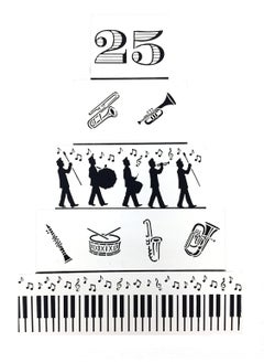 Designer Stencils Marching Band Cake Stencil by Designer Stencils  - Image 4