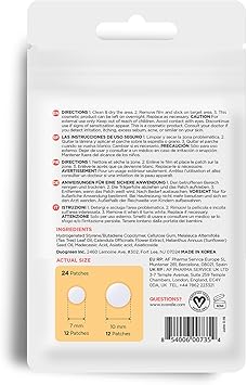Avarelle Pimple Patches 24 AM Daytime Vegan and Cruelty Free Ultra Thin Hydrocolloid Cover Patches - Image 2
