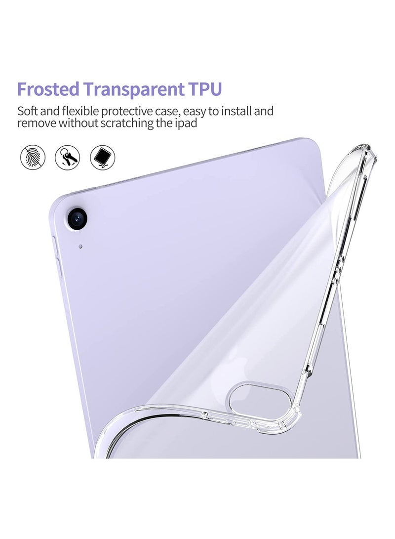 TPU Case for iPad Air 5th/4th Generation – Frosted Transparent Shockproof Cover for 10.9 Inch 2022/2020 Models - Image 2