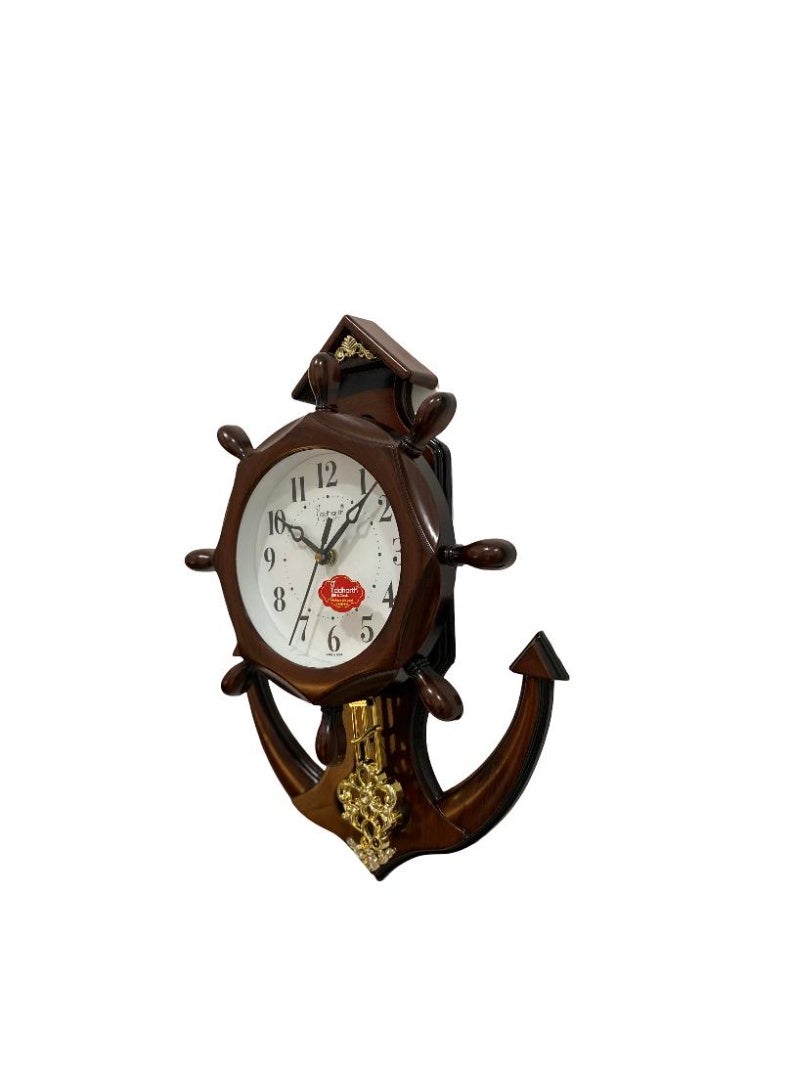 Siddharth Quartz Clock Vintage Quartz Makers Ship Anchor Big Size Wall Clock - Image 2