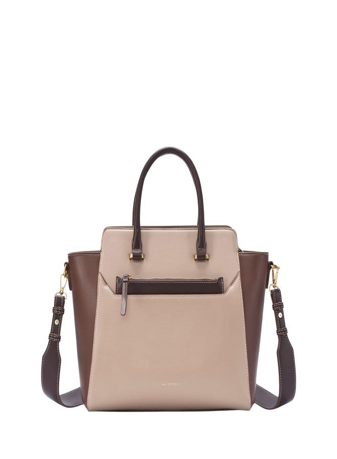 Lino Perros Monroe Opal Beige Tote Bag - Image 1