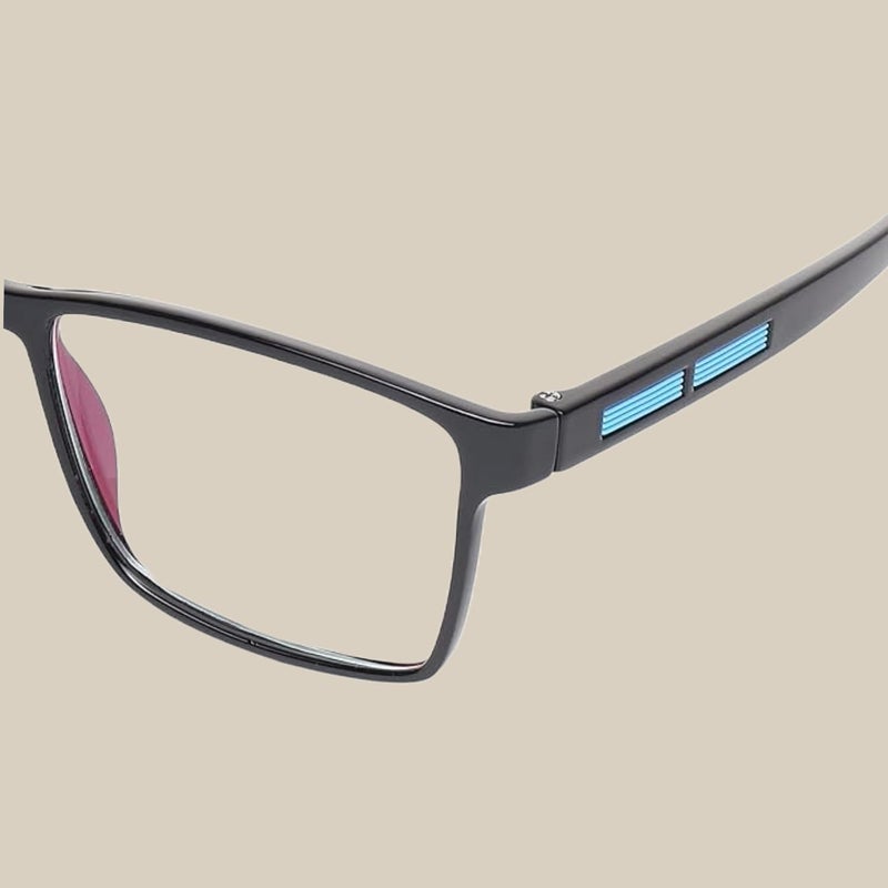 DSN Full-Rim Reading Glasses for Men & Women Near Vision Eyeglasses power +1,+1.25,+1.50,+1.75,+2,+2.25,+2.50,+2.75,+3 - Image 5