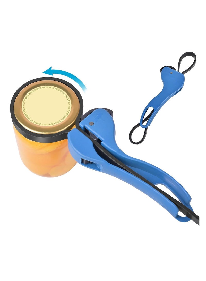 SYOSI فتاحة برطمانات ليد ضعيف فتاحة برطمان مع تصميم أمان أصلي فتاحة برطمان للأيدي الضعيفة أداة فتح غطاء البرطمانات فتاحات برطمانات لكبار السن المصابين بالتهاب المفاصل - Image 1