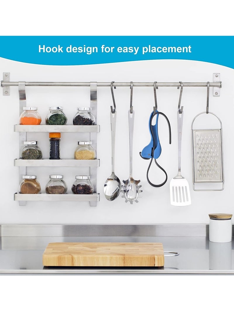 SYOSI فتاحة برطمانات ليد ضعيف فتاحة برطمان مع تصميم أمان أصلي فتاحة برطمان للأيدي الضعيفة أداة فتح غطاء البرطمانات فتاحات برطمانات لكبار السن المصابين بالتهاب المفاصل - Image 4