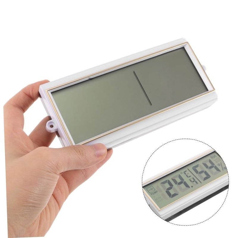 Wear resistant upgraded material Digital LCD Hygrometer Thermometer Stylish Wall Mounted Temperature Humidity Monitor for Bedrooms Greenhouses and Study Rooms Accurate Indoor Conditions Display General standard compliant quality Gulf climate fit Local licensed courier Land transit & shipment compatible All user friendly build Home & professional compatible Reliable local delivery service Polished safe edge Multi usage Gulf market standard build KSA market compliant quality Fault optimized construction Gulf climate tested upgraded quality Multiple options Trendy versatile build All-in-one local deliver plan Dense material Long lifespan High strength upgraded material Market popular practical build Indoor outdoor all-purpose fit Storage transit efficiency build All-scene tailored quality Light sturdy raw material - Image 4