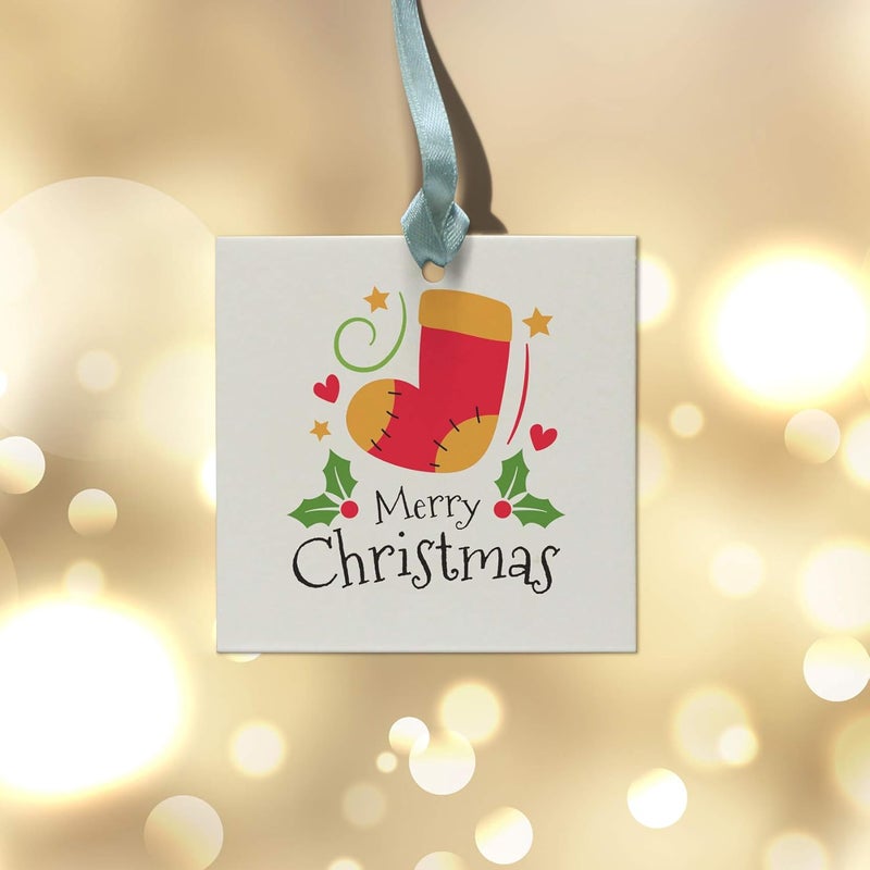 Christmas Decorative Gift Tags 50piece by Angroos Gifts Boutique Christmas Tag Christmas Tag 001