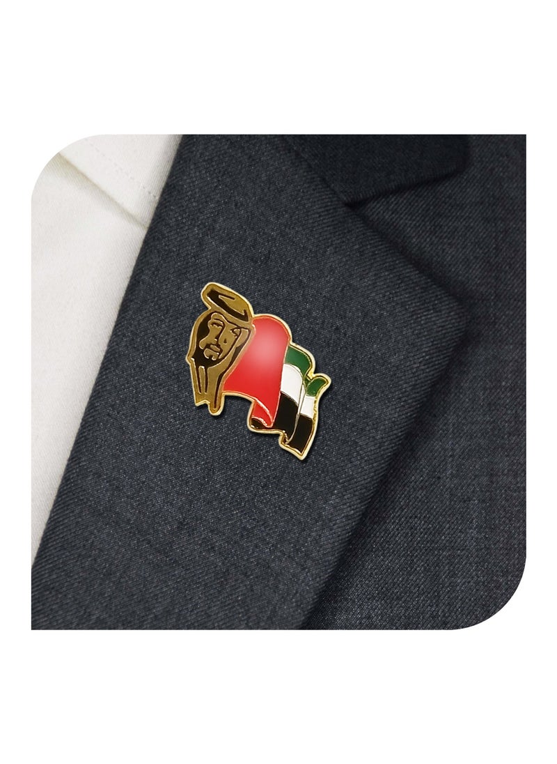 Generic - UAE National Flag Lapel Pins Brooch Badge for expressing your patriotism - Image 1