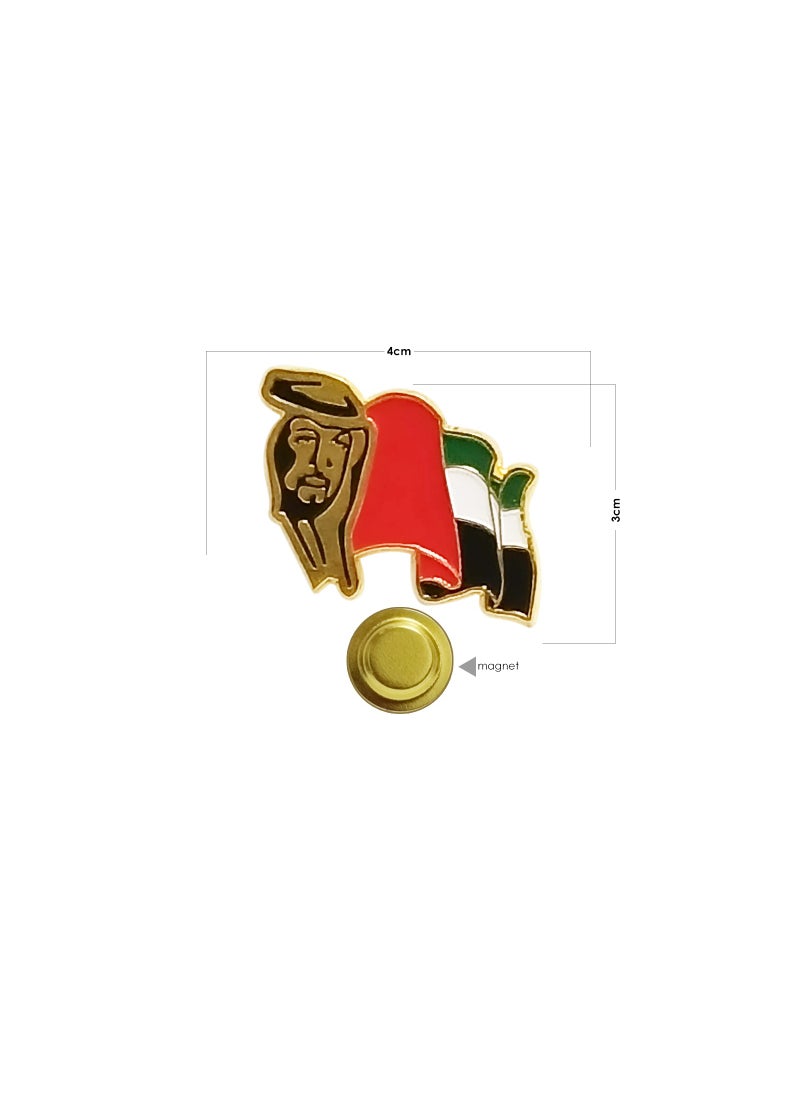 Generic - UAE National Flag Lapel Pins Brooch Badge for expressing your patriotism - Image 1