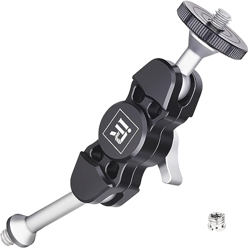 Innorel Magic Arm M1 Universal Adjustable Aluminum Alloy Magic Arm With Dual Ball Head Articulating 1 4" Screw On Both Ends For Tripod Led Light Lcd Monitor Microphone Phone Clip Load 6.6Lb 3Kg - Image 1