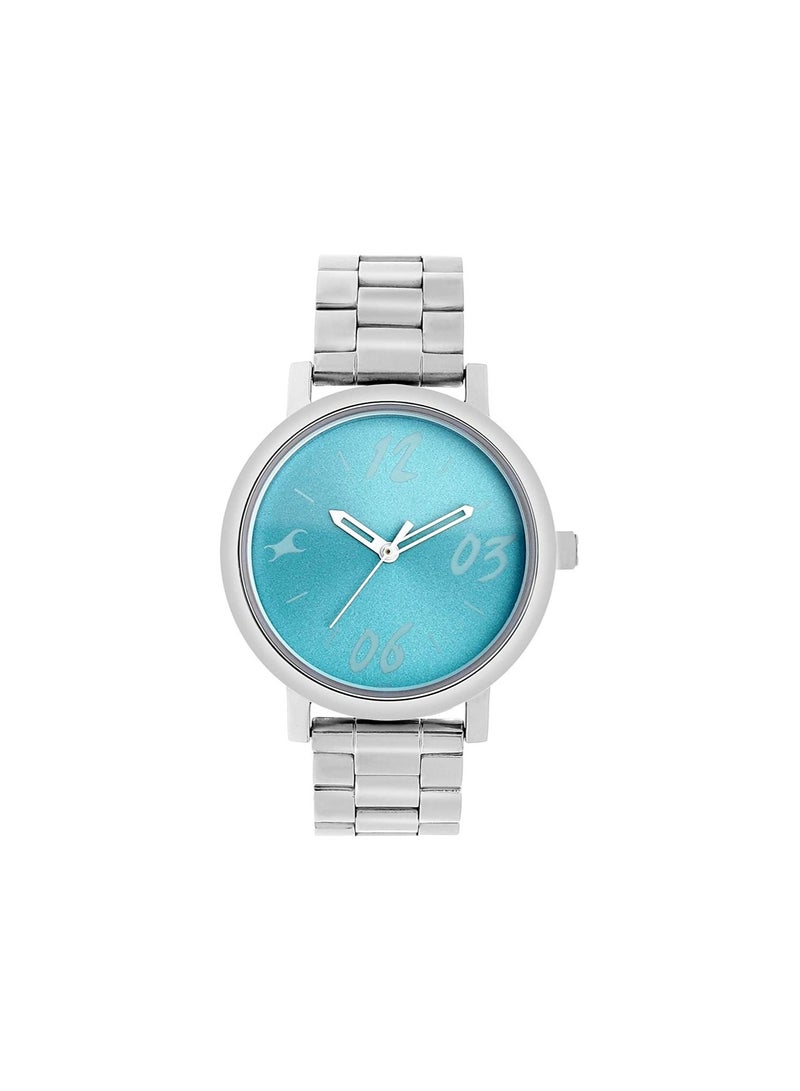 فاستراك ساعة فاستراك تروبيكال ووترز انالوج بعقارب فيروزي للنساء - Image 1