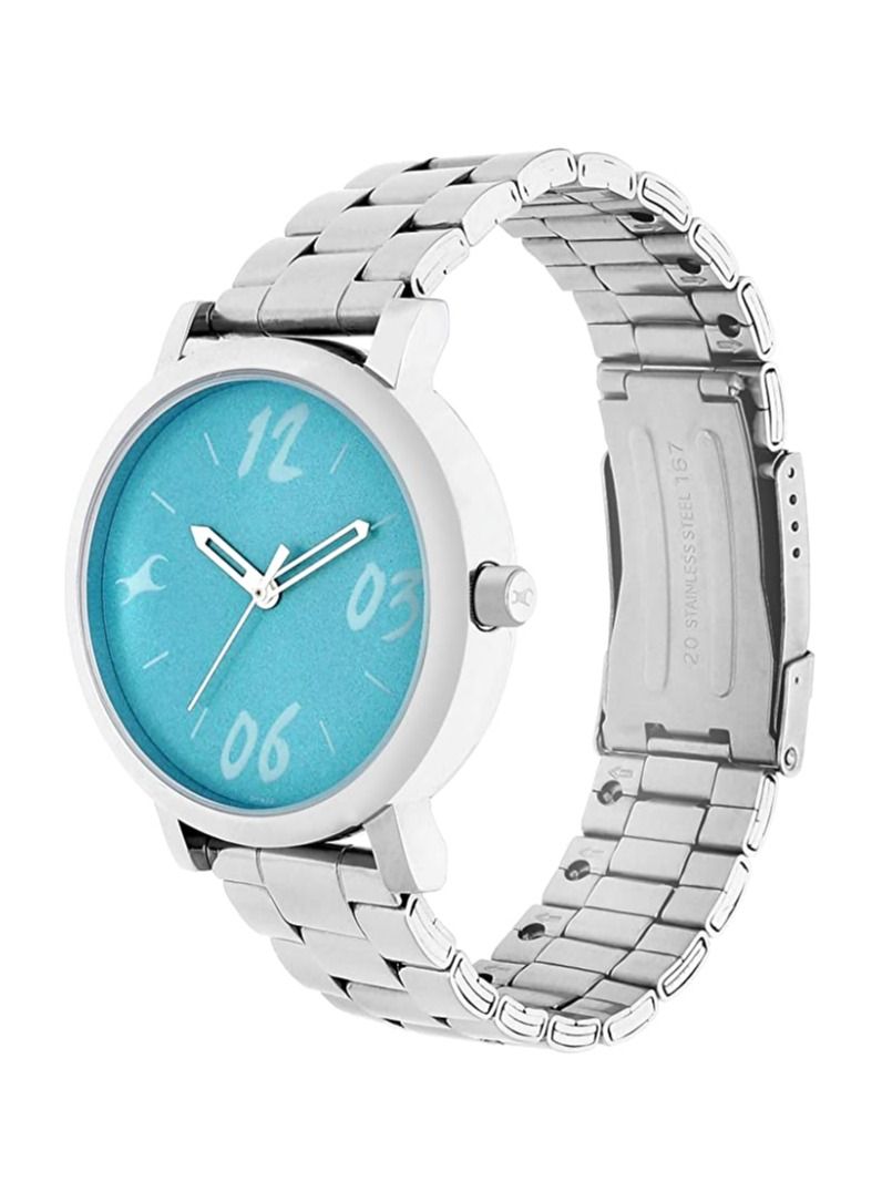 فاستراك ساعة فاستراك تروبيكال ووترز انالوج بعقارب فيروزي للنساء - Image 2