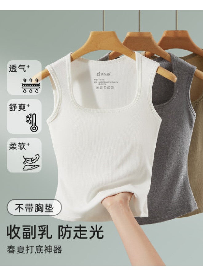 Top melon Padded Women'S Basic Camisole, Versatile High-Stretch Slimming Top Wearable As Outerwear - Image 1