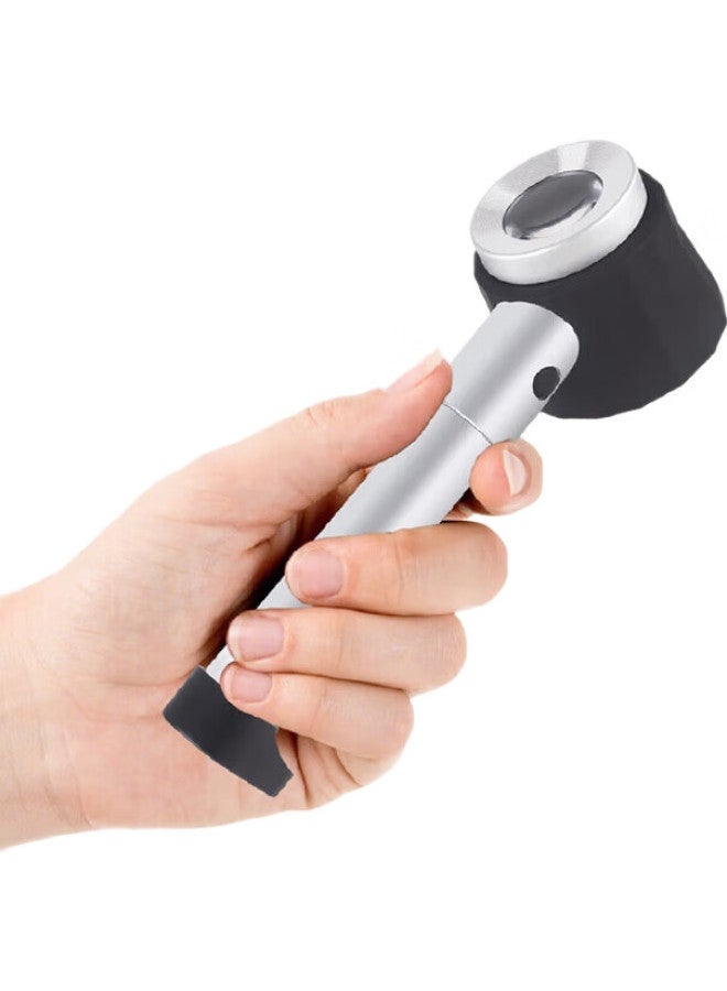 Mixout Magnifying Glass With High Magnification, High-Definition, For Authenticating Liquor, Moutai, Antique Items, Stamps, With Light And Scale - Image 3