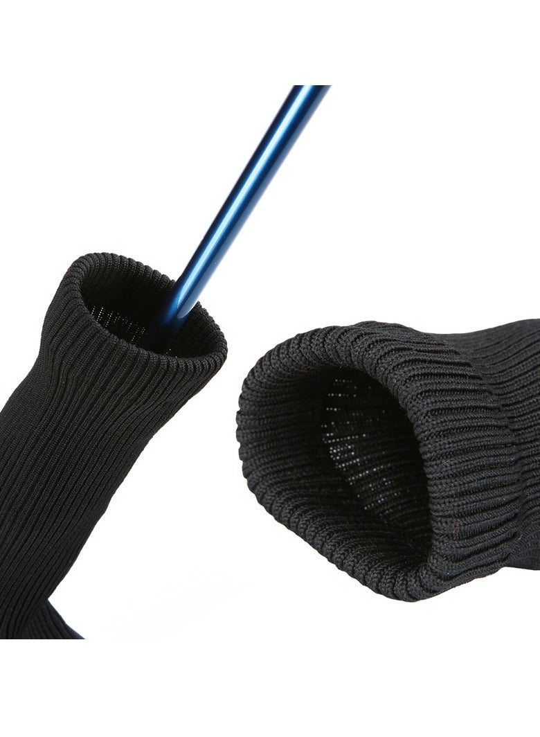 general Golf headgear-3 pieces of golf club cover, suitable for wood and fairways, driving headgear mixed number label 1 3 5 with long neck net, providing additional club protection - Image 4