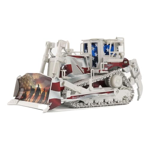 Diecast Masters 150 CAT D8T Dozer with Patriotic Decoration Brent Scarbrough Co 85299BSC - Image 1