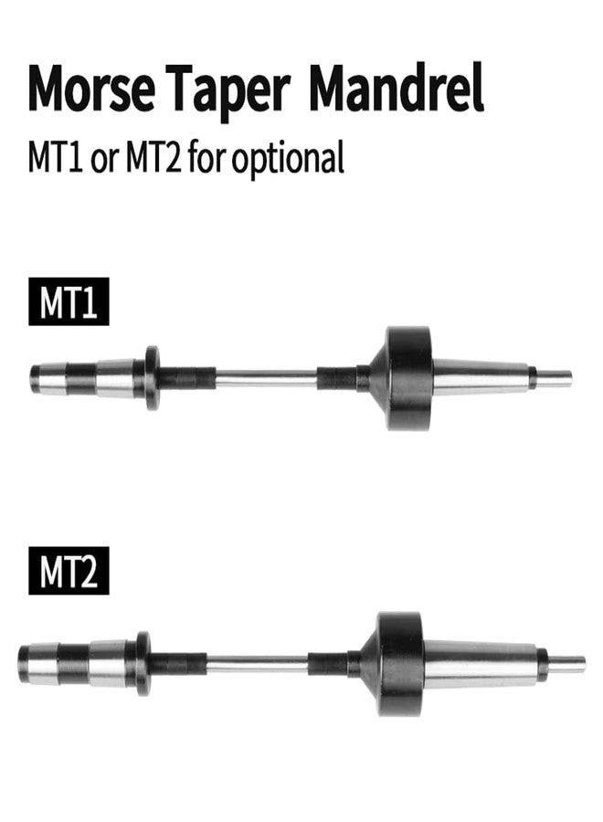 NAGU Turning Tools, Woodworking Pen Mandrel Bundle with Mandrel Saver, 1MT - Image 5