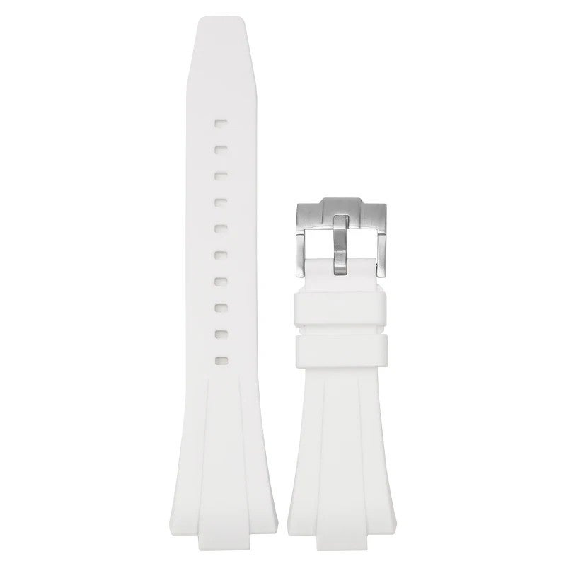 Bluejw Quick Release Silicone Watch Strap Replacement for Tissot PRX 35mm 40mm – 11mm 12mm Rubber Watch Bands for Men and Women - Image 1