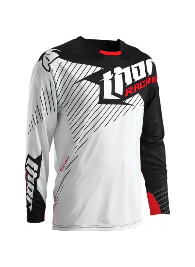Thor Off-road Motorcycle Racing Suit Long Sleeve Mountain Bike Off-road Suit Quick-dry Long Sleeve T-shirt Summer Outdoor Sports