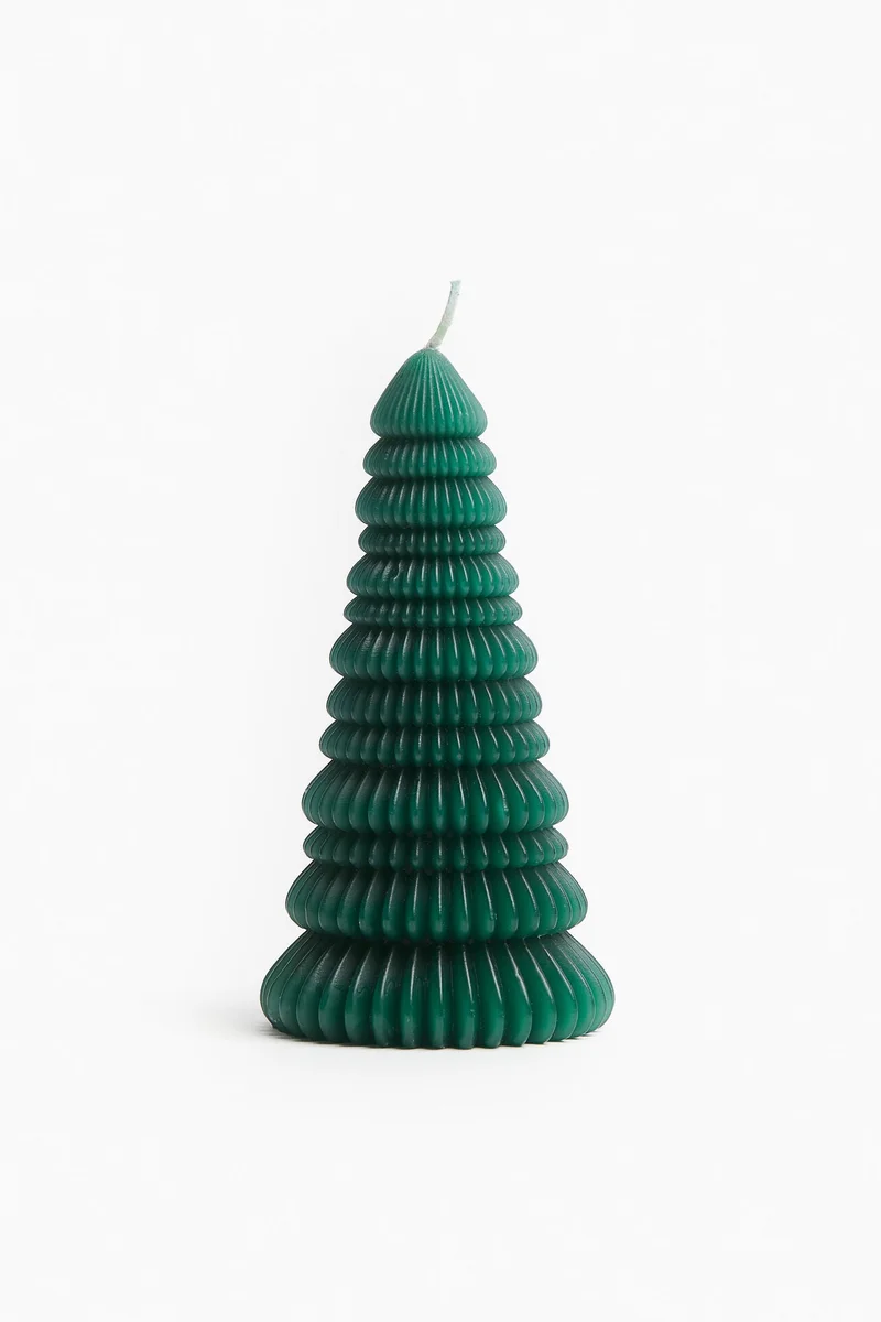 H&M Small fir-tree-shaped candle
