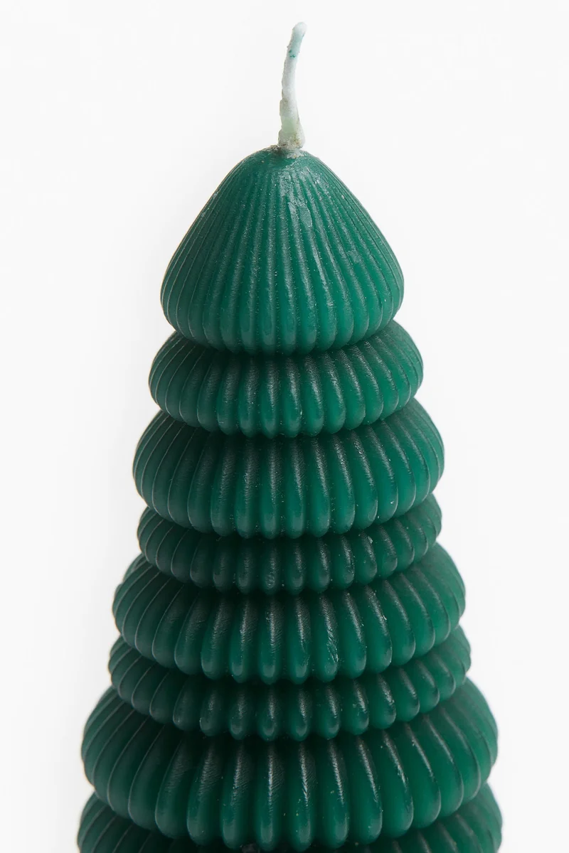 H&M Small fir-tree-shaped candle