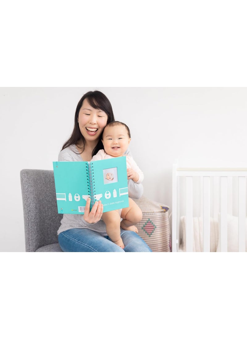 pearhead Pearhead Babys Daily Log Book 50 Easy to Fill Pages to Track and Monitor Your Babys Schedule Baby Care Planner for Newborns Nursing Sleep Feeding Diapers Pumping Gift for New Moms  - Image 5