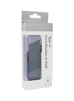 نيبمينينت موزع بـ6 منافذ USB للابتوب أبل ماك بوك برو رمادي  - Image 4